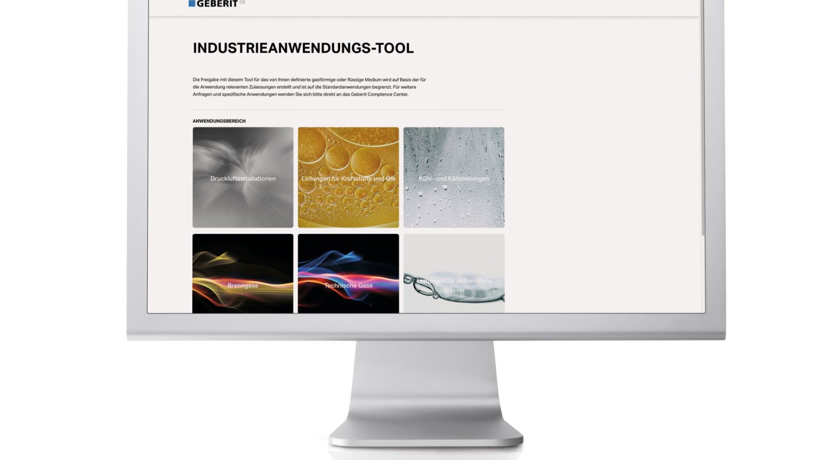 Geberit Industrieanwendungs-Tool