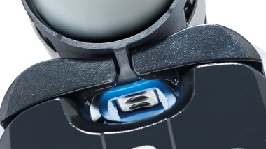 Werkzeugführung durch den Pressindikator bei Geberit FlowFit