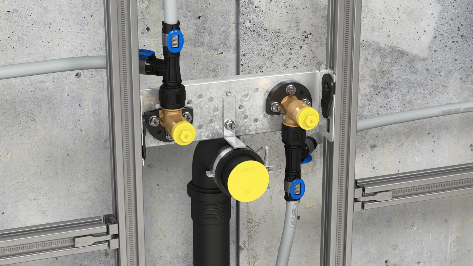 Geberit MasterFix T-Stücken