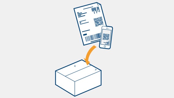 DHL-Versandetikett ausdrucken