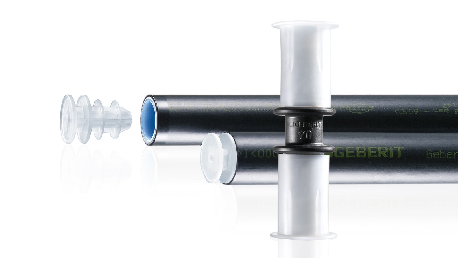 Geberit Mepla Fittings und Rohre