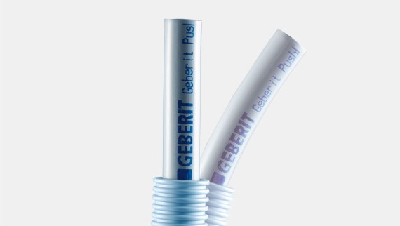 Geberit Systemrohr PB mit Schutzrohrummantelung