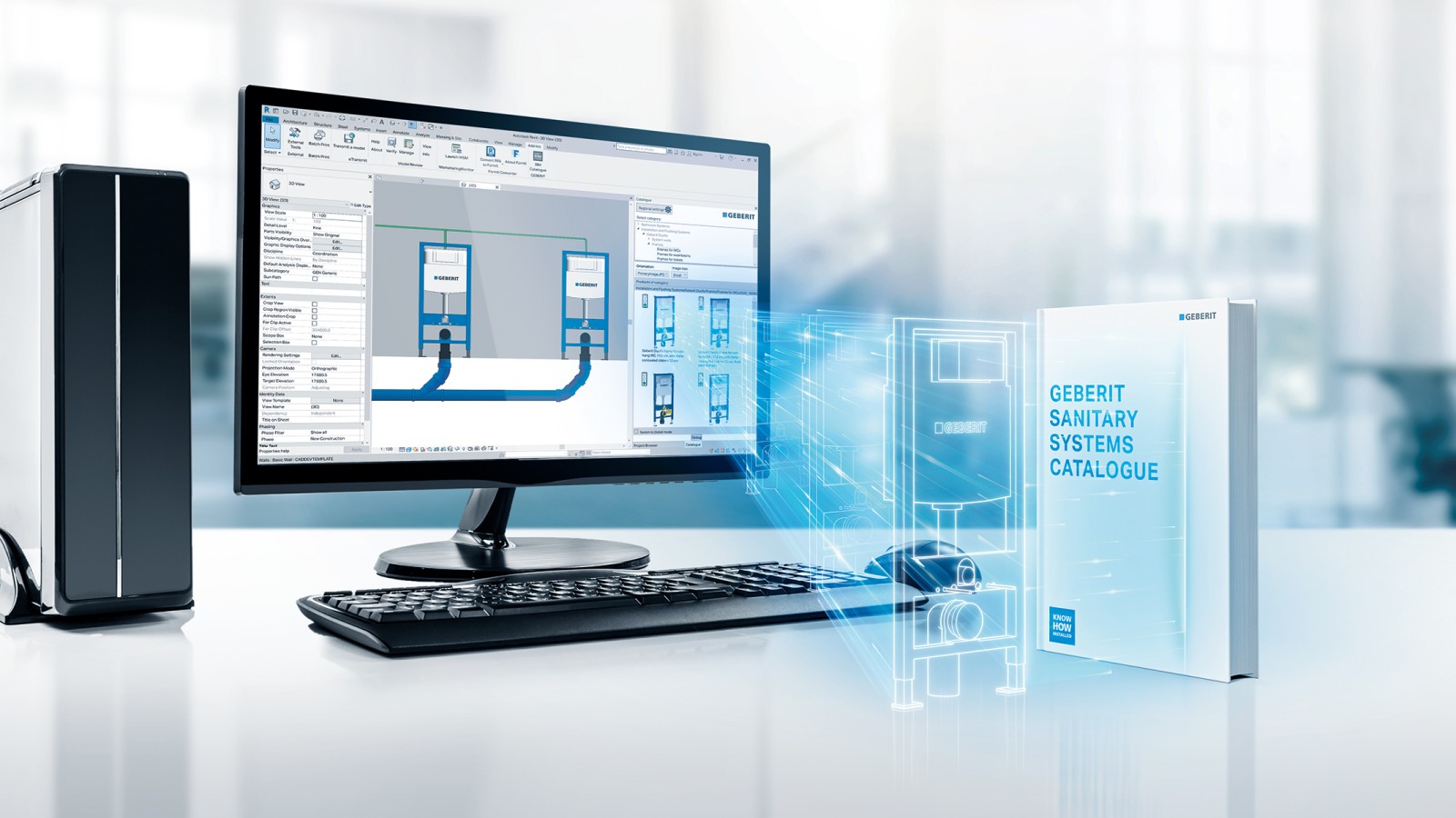 Geberit BIM-Daten für Autodesk Revit® Geberit BIM-Daten für Autodesk Revit®