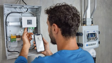 Bedienung des Geberit Gateways über die Geberit Control App