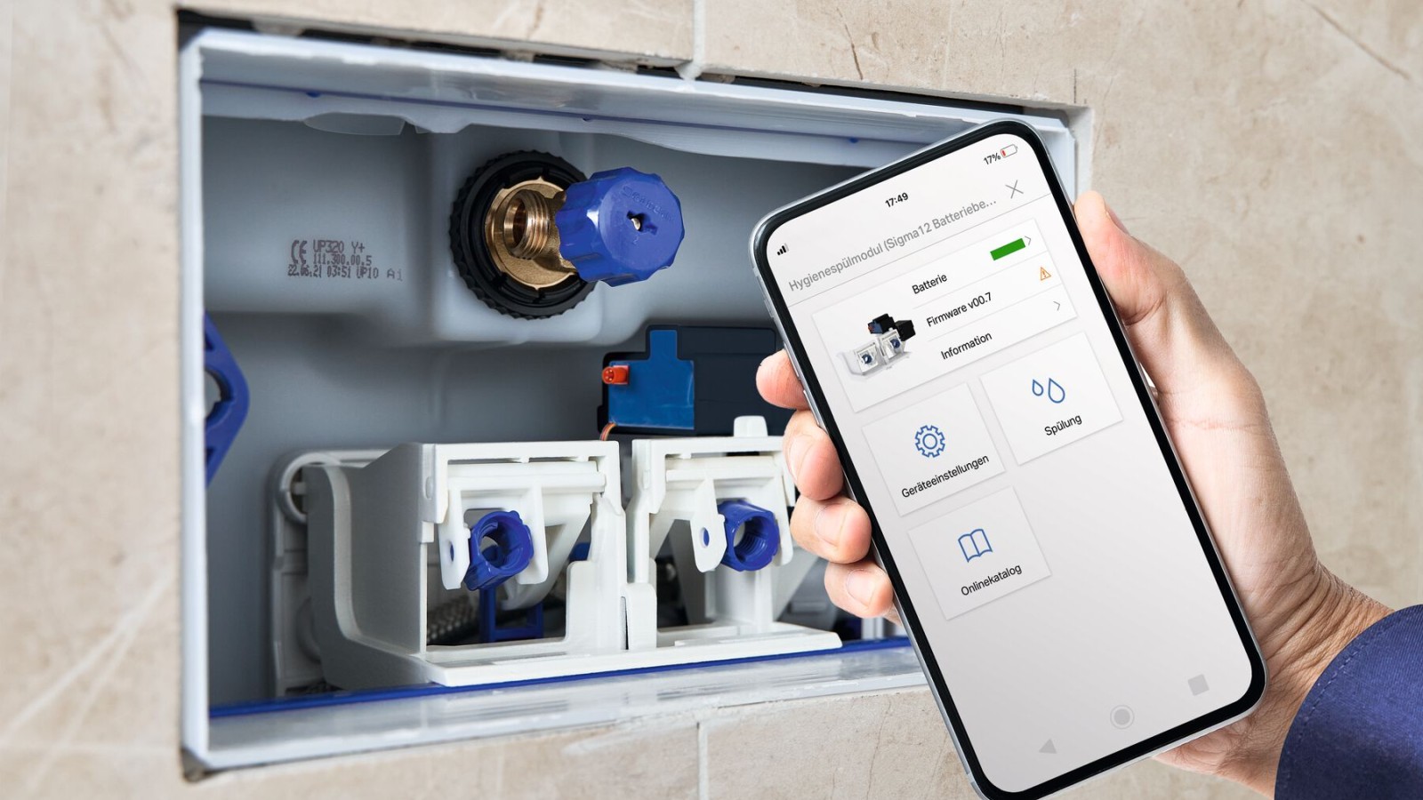 Geberit HS05 Hygienespülung mit Geberit Control App