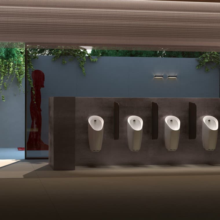 Arbeitsstätten, Urinale, Geberit Urinal Preda Arbeitsstätten, Urinale, Geberit Urinal Preda