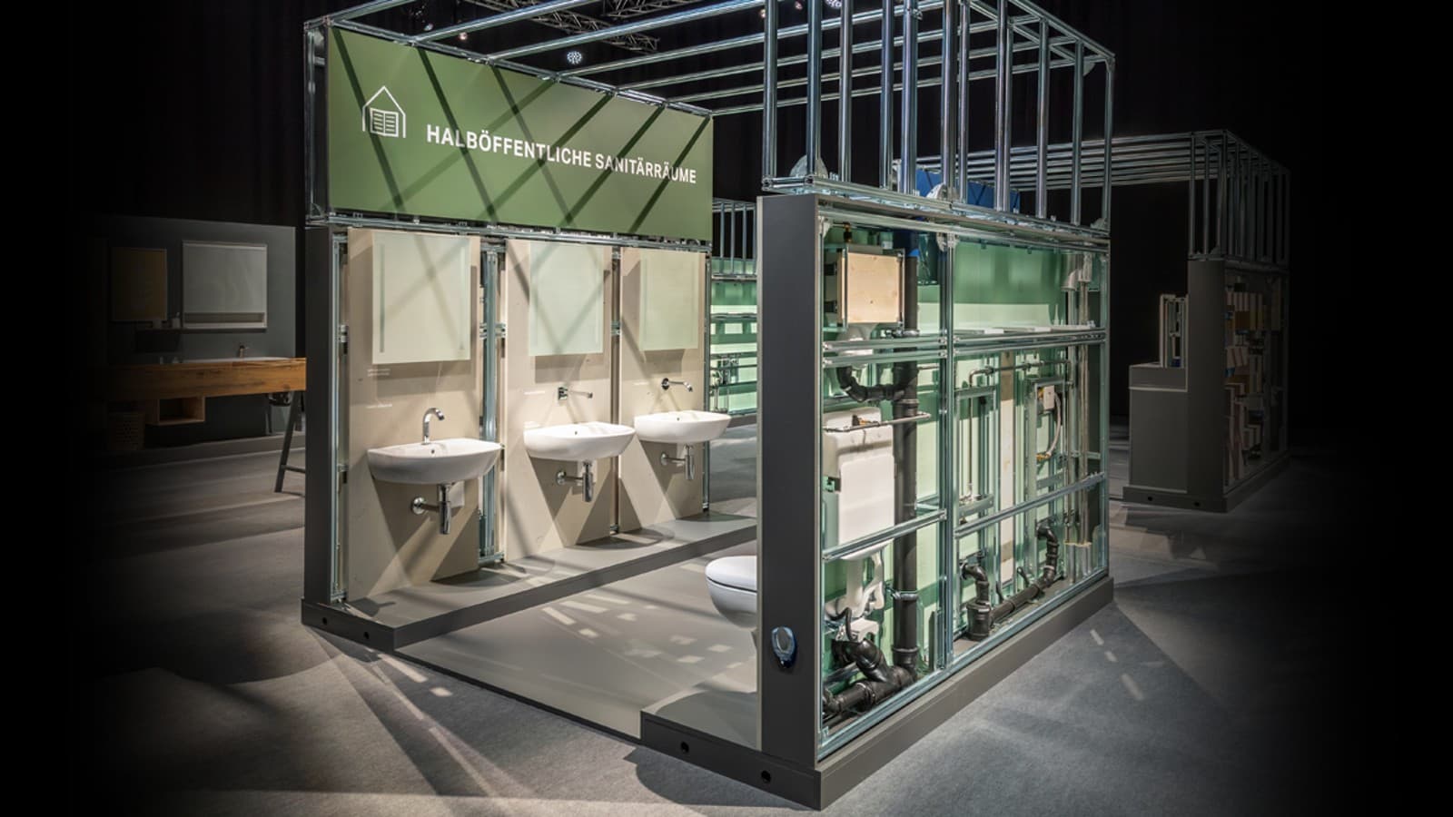 Kubus Halböffentliche Sanitärräume Kubus Halböffentliche Sanitärräume