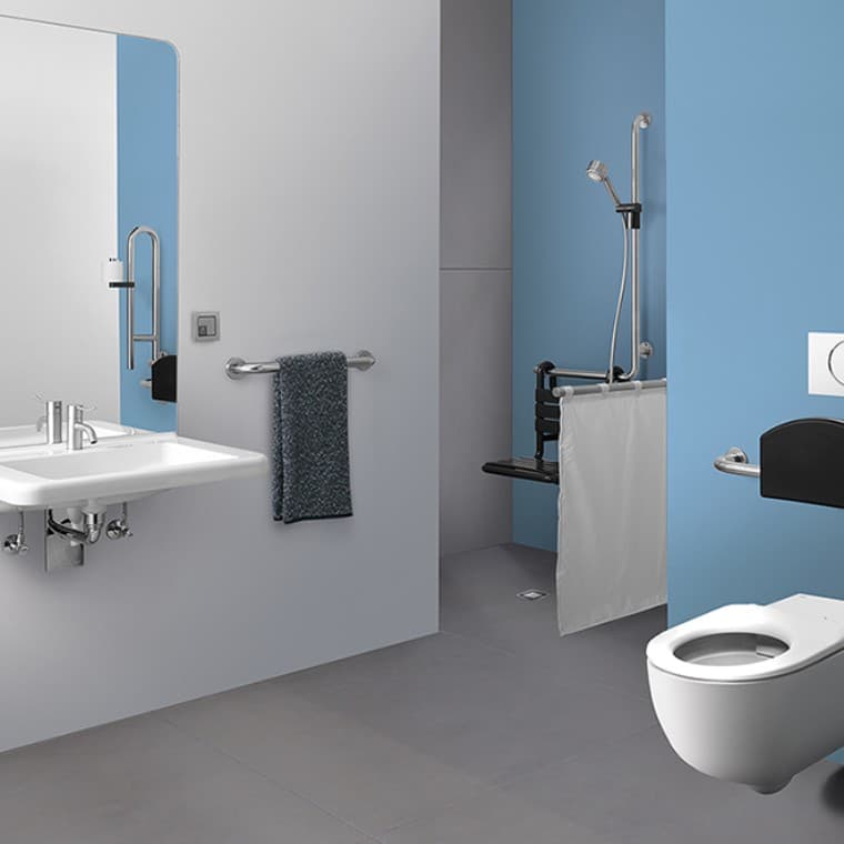 Pflegeeinrichtungen, Barrierefreiheit, Bewegungsfreiheit, barrierefreie Bäder, unterfahrbare Waschtische, Lichtspiegelelemente Pflegeeinrichtungen, Barrierefreiheit, Bewegungsfreiheit, barrierefreie Bäder, unterfahrbare Waschtische, Lichtspiegelelemente