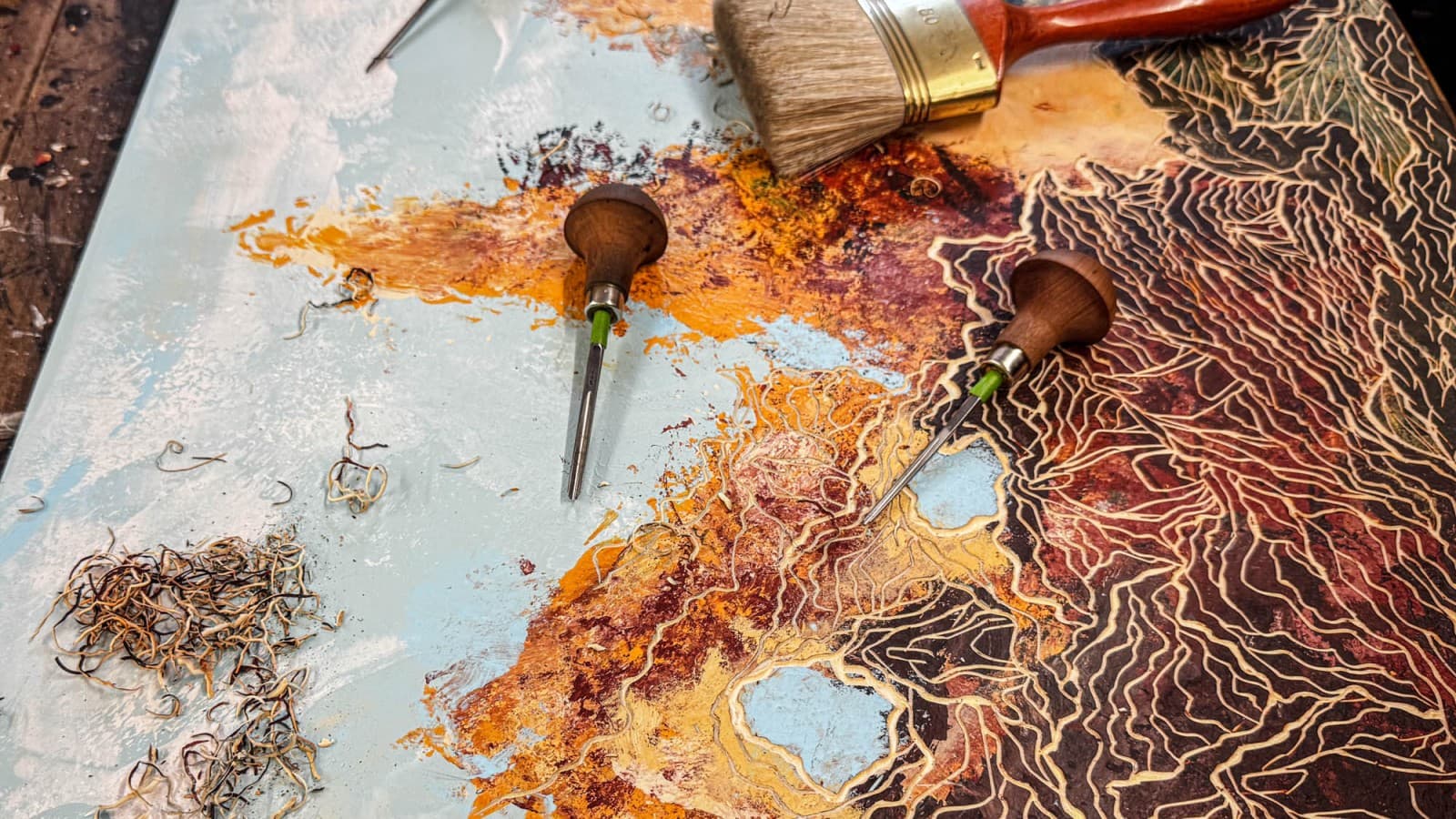 Das Werk nimmt Formen an Das Werk nimmt Formen an