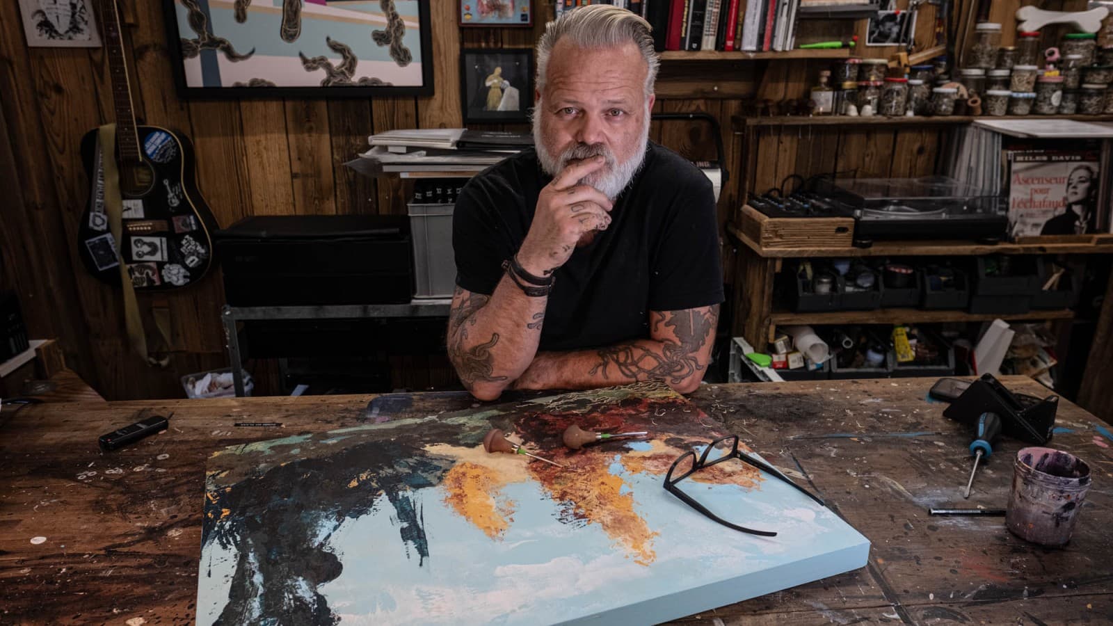 Jörg Heikhaus aka Alex Diamond gestaltet die Kunst-Editionen der Betätigungsplatte Geberit Sigma50. Jörg Heikhaus aka Alex Diamond gestaltet die Kunst-Editionen der Betätigungsplatte Geberit Sigma50.