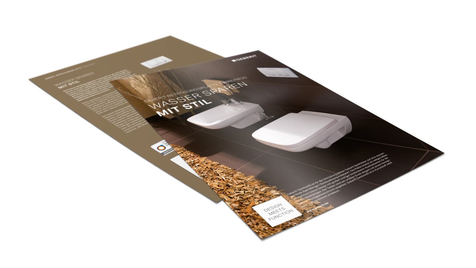 Rechnungsbeileger Geberit Twinline30 Rechnungsbeileger Geberit Twinline30