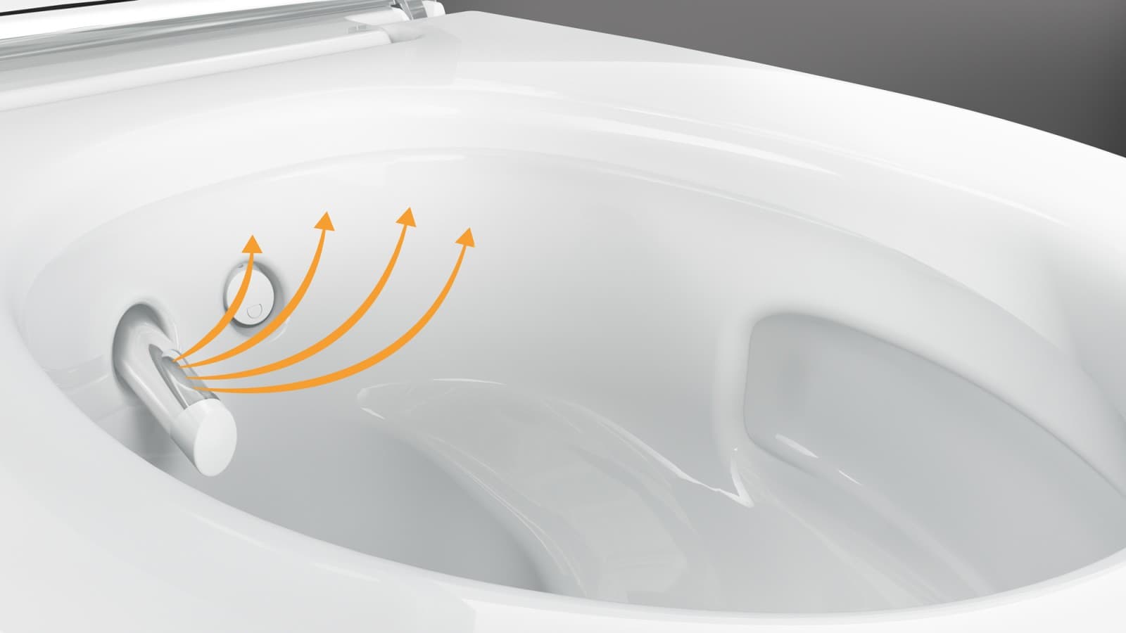 Geberit AquaClean Warmluftföhn Geberit AquaClean Warmluftföhn