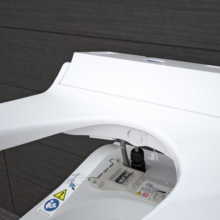 Geberit AquaClean Tuma: Technik im WC-Sitz Geberit AquaClean Tuma: Technik im WC-Sitz