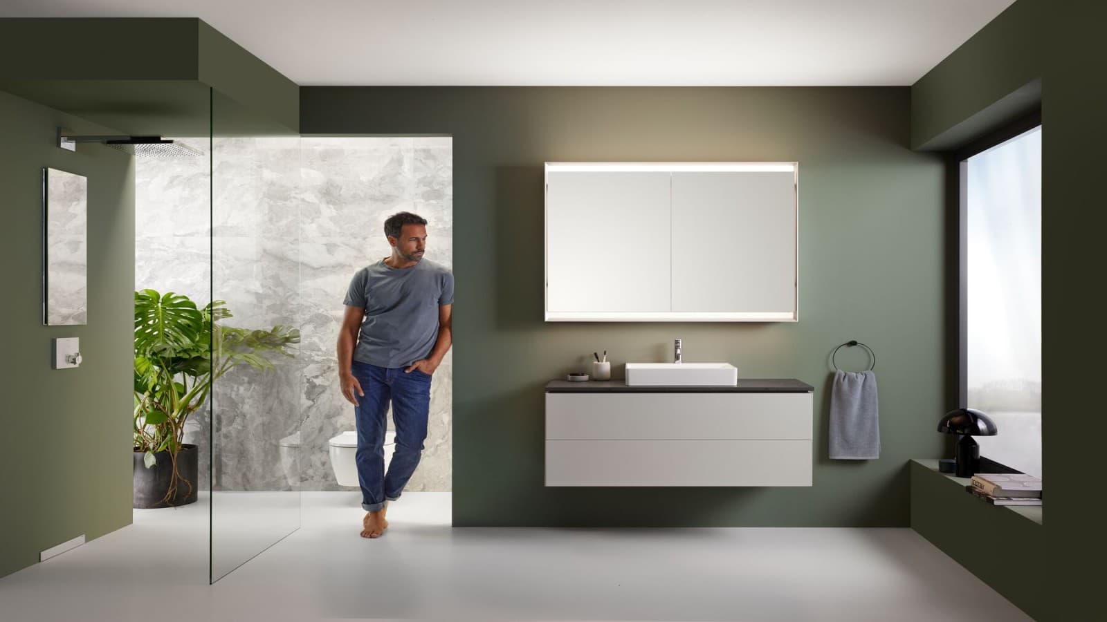 Geberit ONE Bad mit Duschlösung Geberit ONE Bad mit Duschlösung