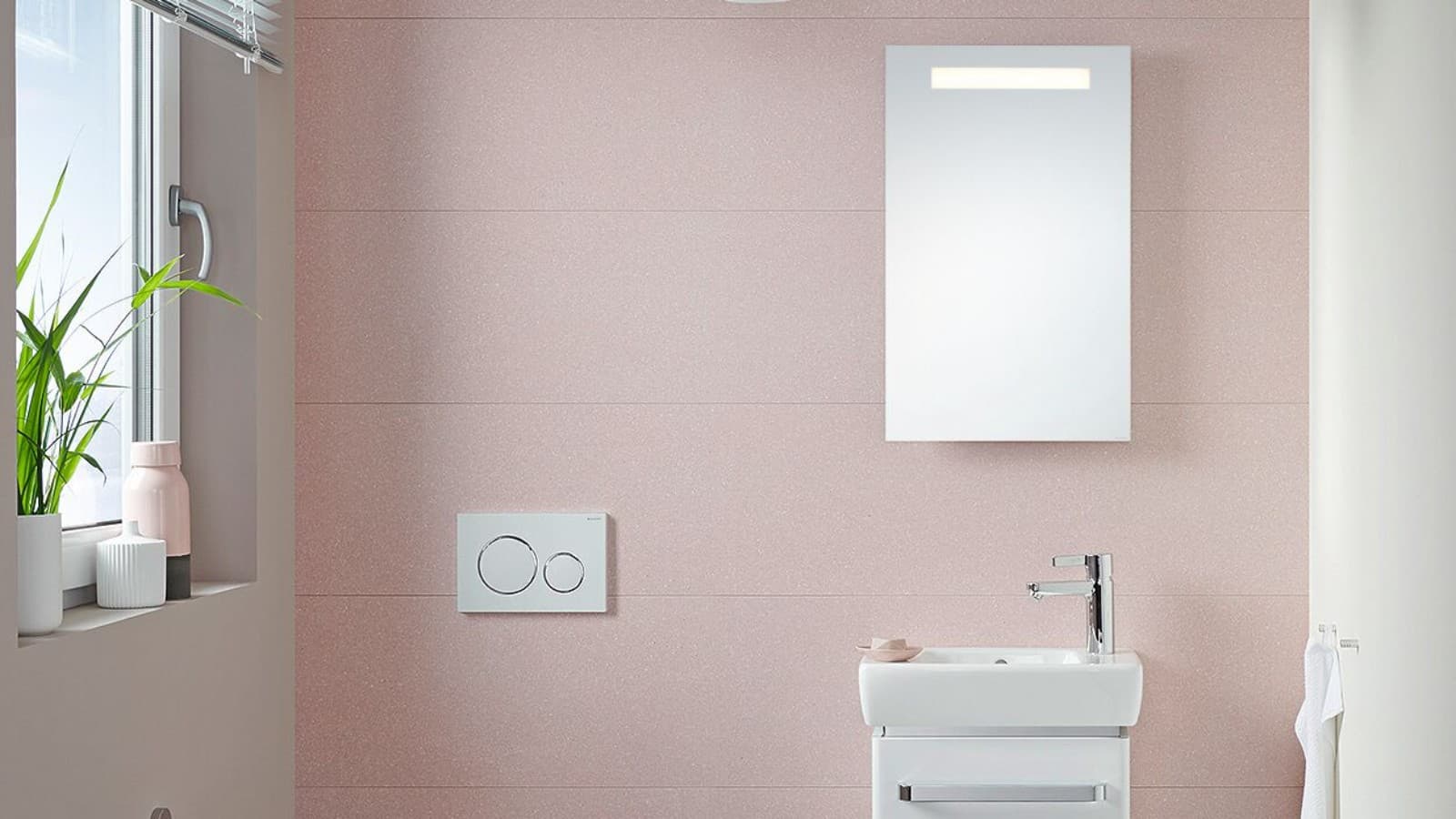 Lichtspiegel Geberit Renova Compact Lichtspiegel Geberit Renova Compact