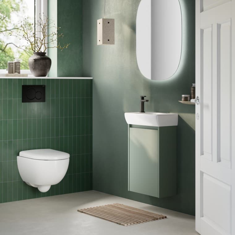 Geberit Renova Compact Waschtisch Geberit Renova Compact Waschtisch