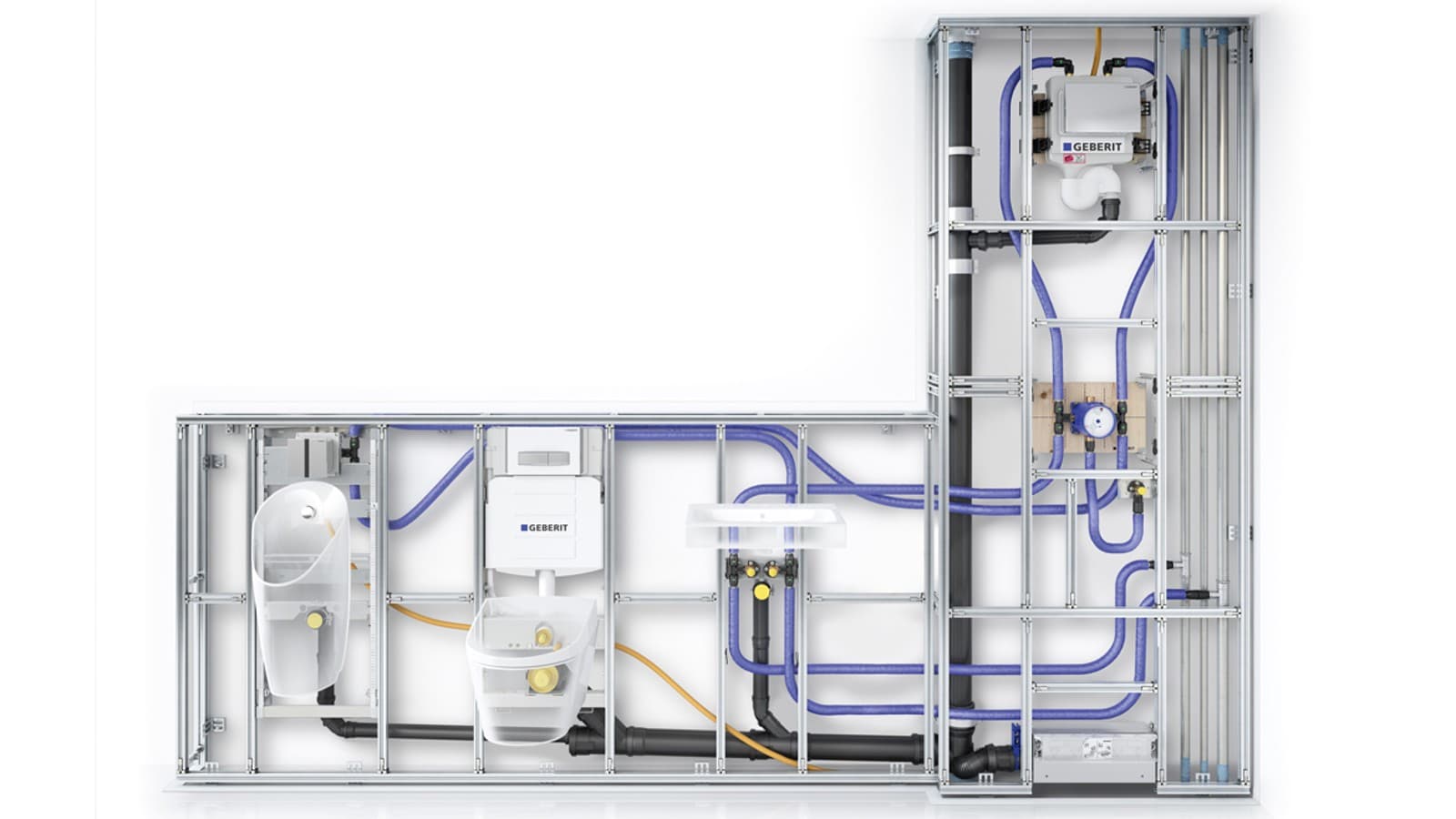 Geberit Installationssystem GIS feiert 30 Jahre Jubiläum Geberit Installationssystem GIS feiert 30 Jahre Jubiläum
