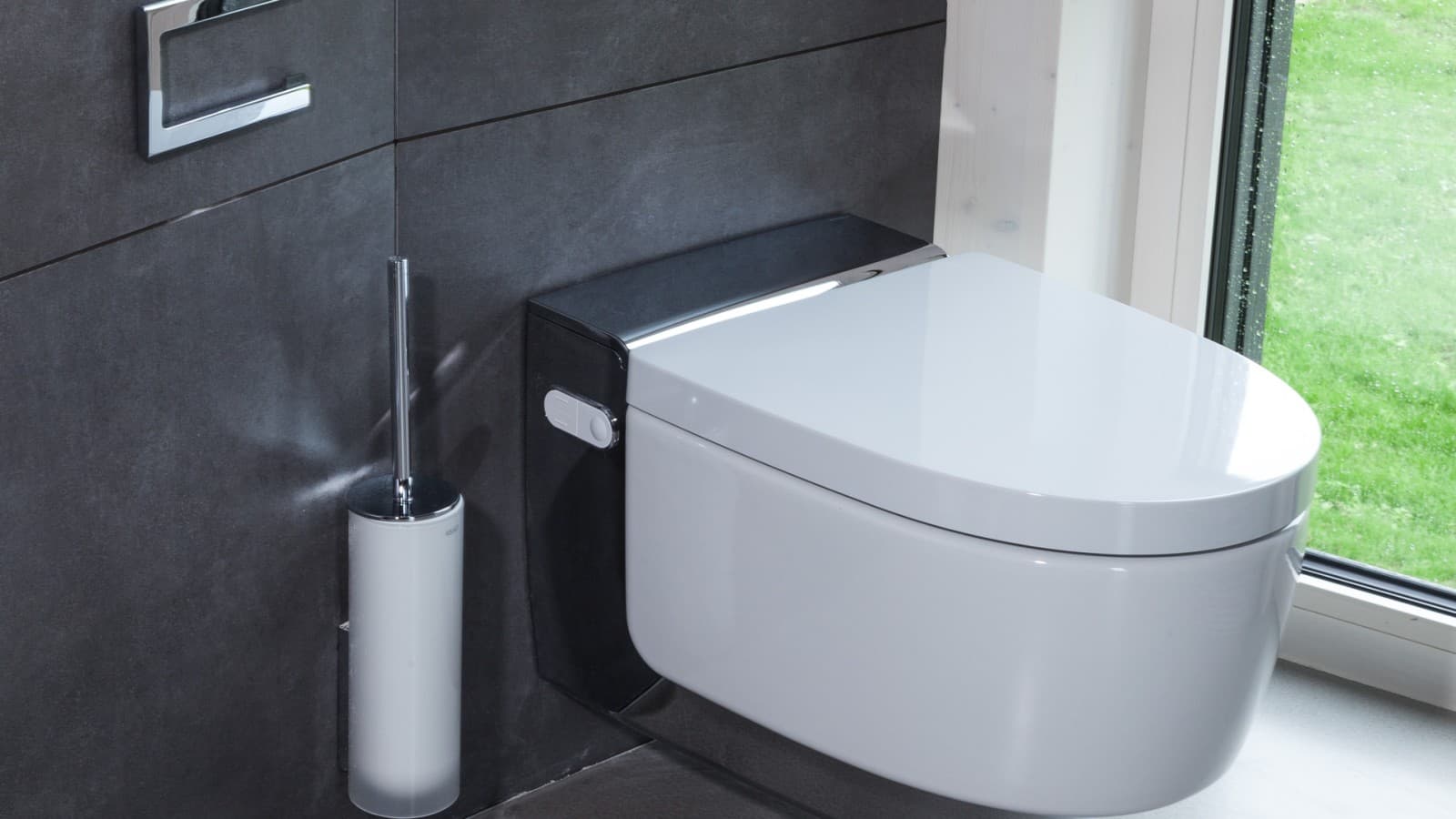 Dusch-WC Geberit AquaClean Mera Comfort im 3D Haus Dusch-WC Geberit AquaClean Mera Comfort im 3D Haus