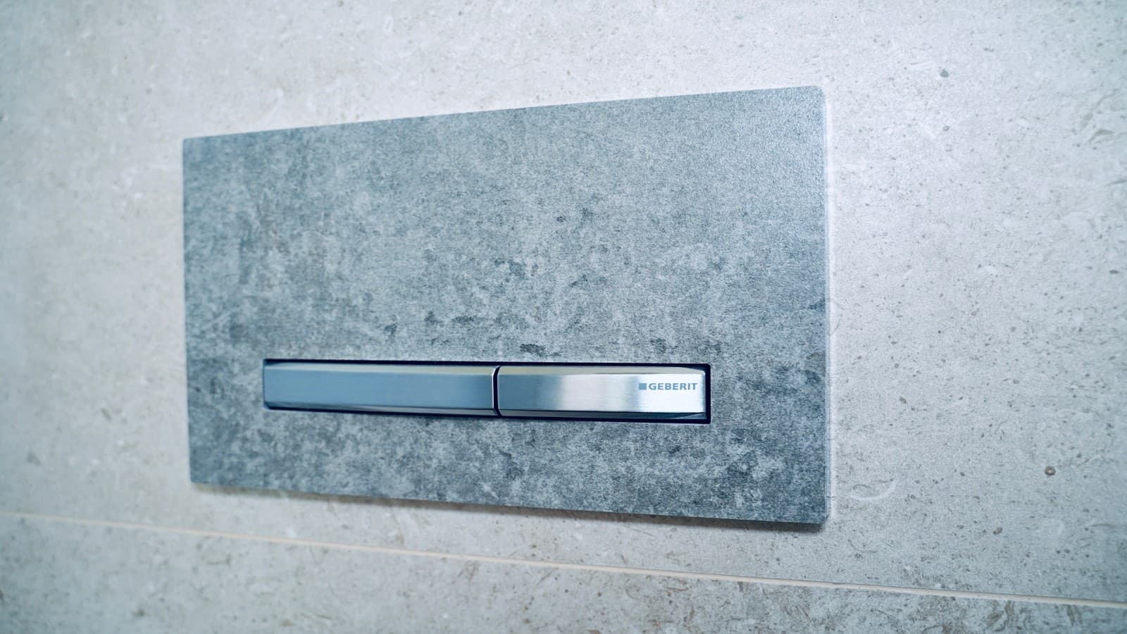 Betätigungsplatte Geberit Sigma50 in Betonoptik Betätigungsplatte Geberit Sigma50 in Betonoptik