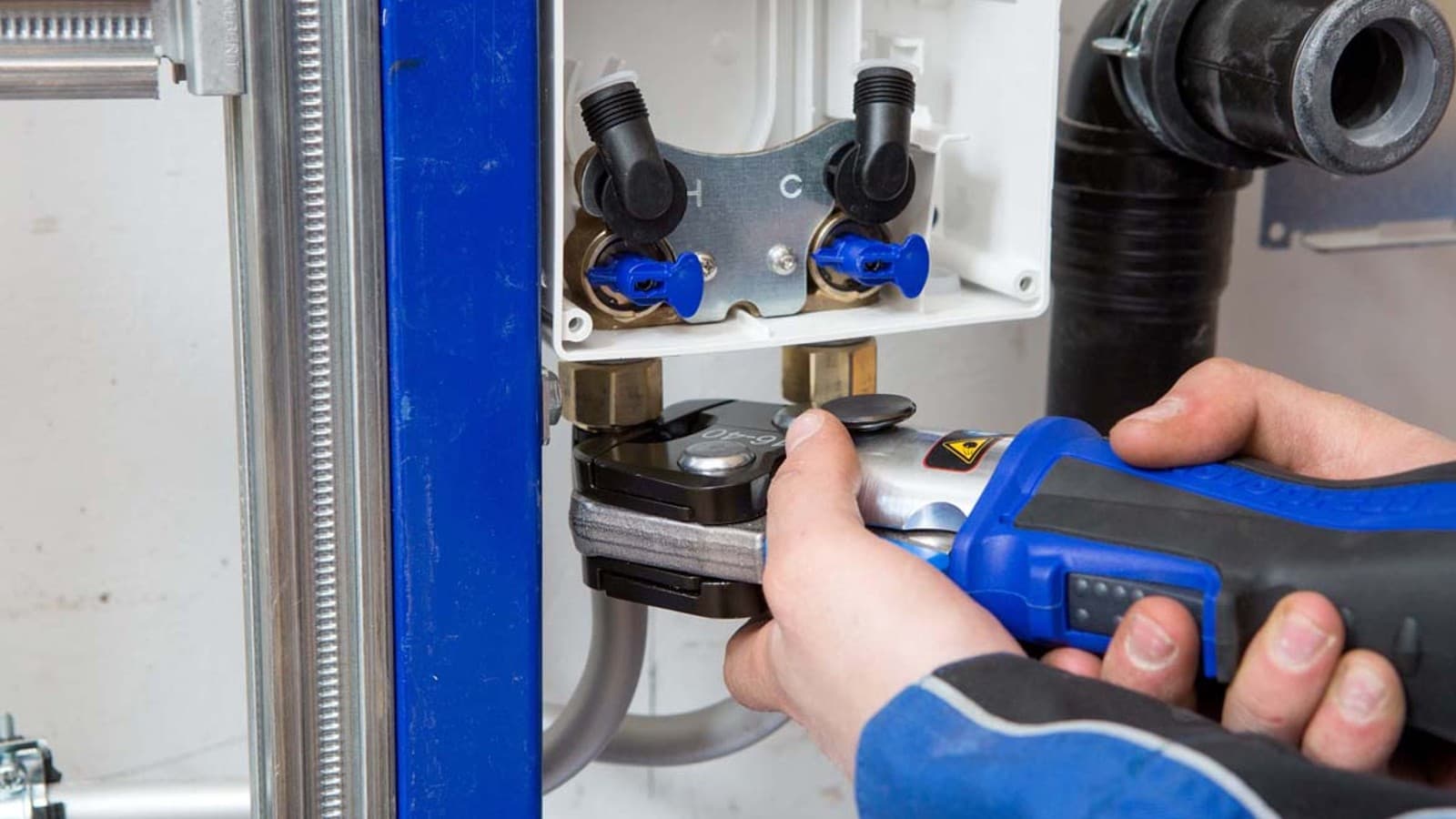 Verpressung von Geberit FlowFit Verpressung von Geberit FlowFit