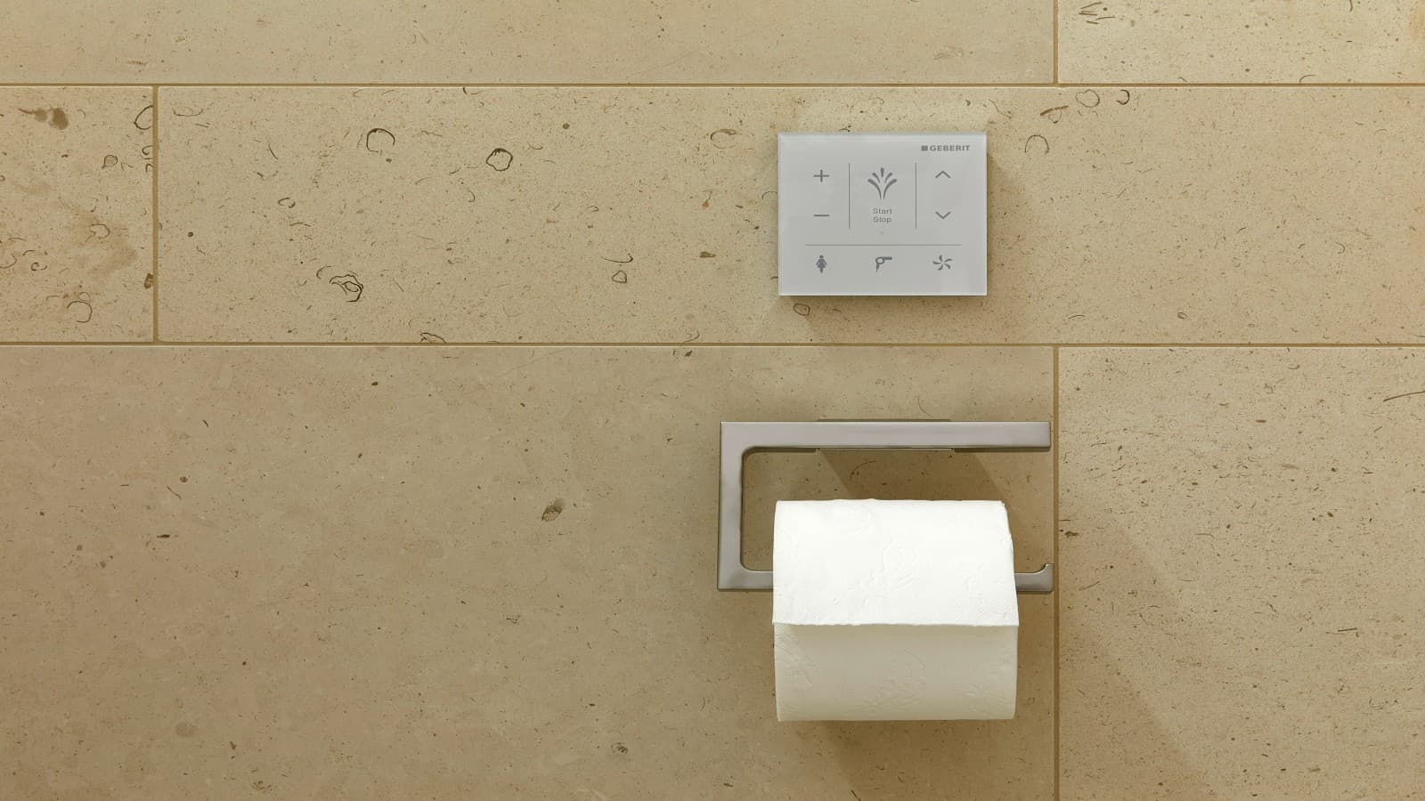 Wandbedienpanel für das Dusch-WC Geberit AquaClean Mera Wandbedienpanel für das Dusch-WC Geberit AquaClean Mera