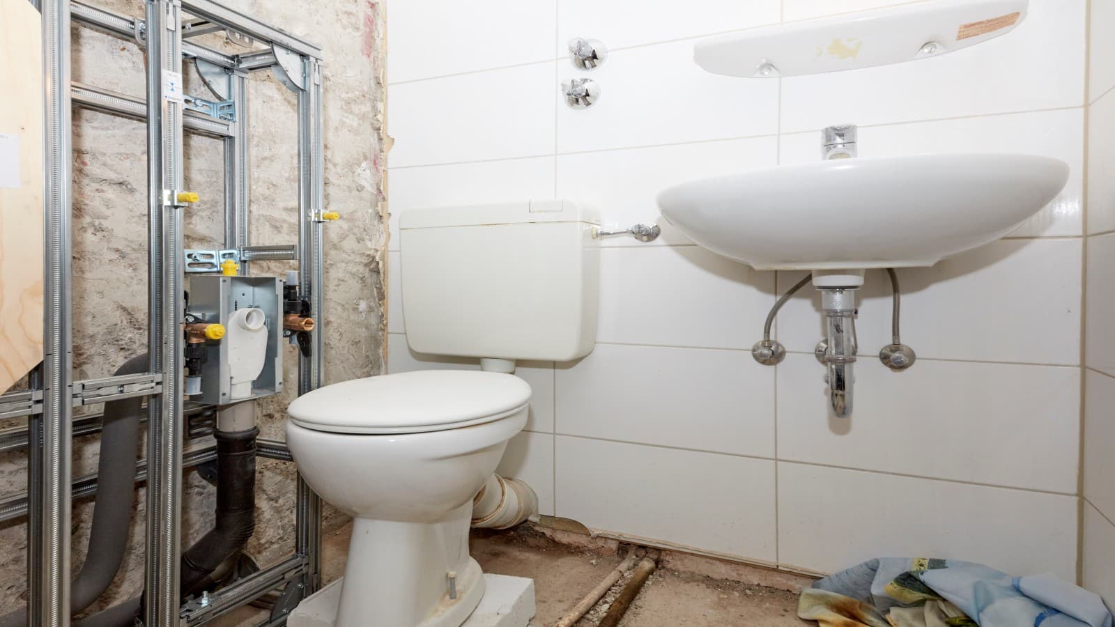 Sanierung im bewohnten Zustand, Foto: Bosch Sanierung im bewohnten Zustand, Foto: Bosch