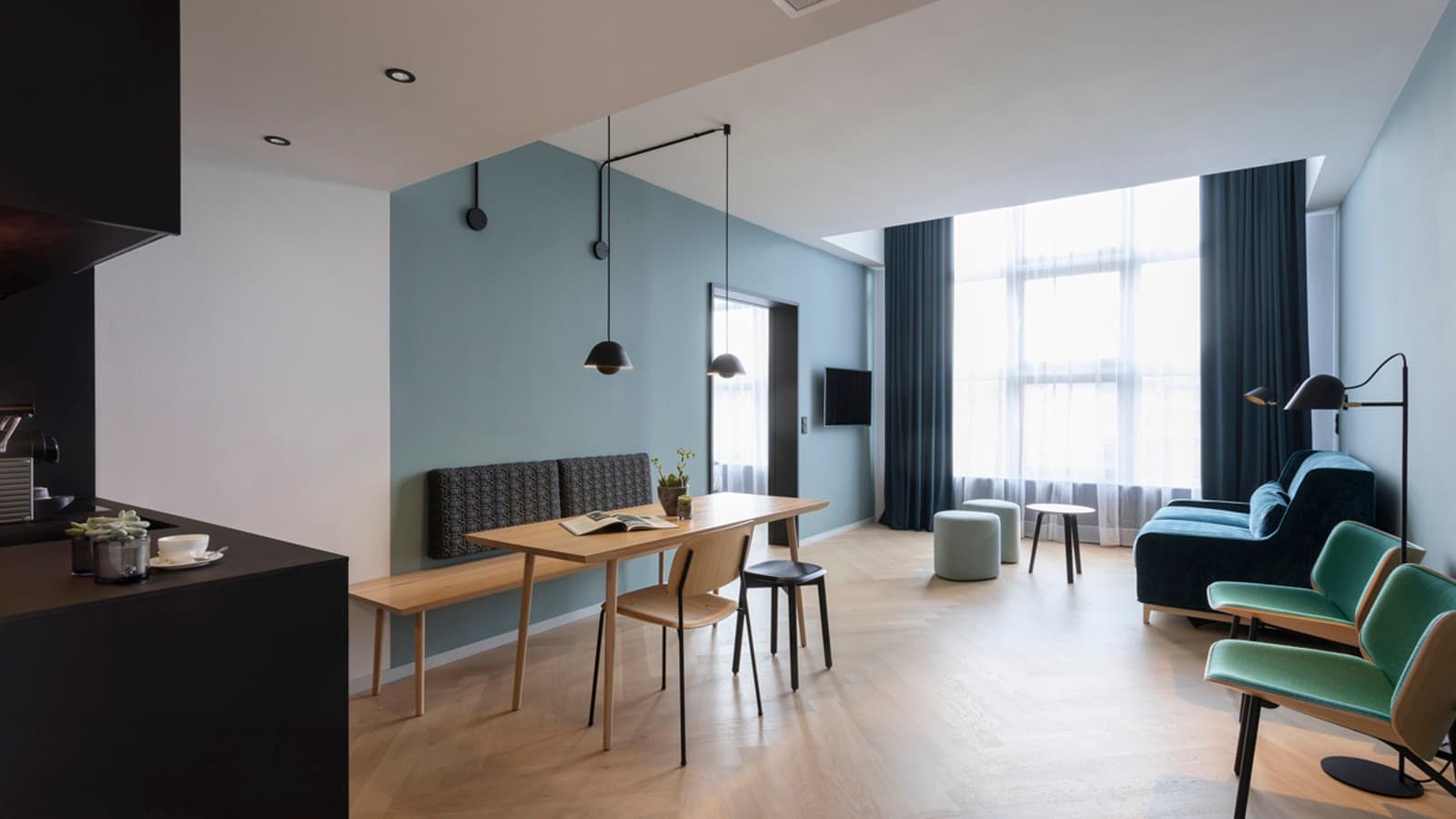 Longstay-Hotellerie im Clipper Boardinghouse Hamburg. Longstay-Hotellerie im Clipper Boardinghouse Hamburg.