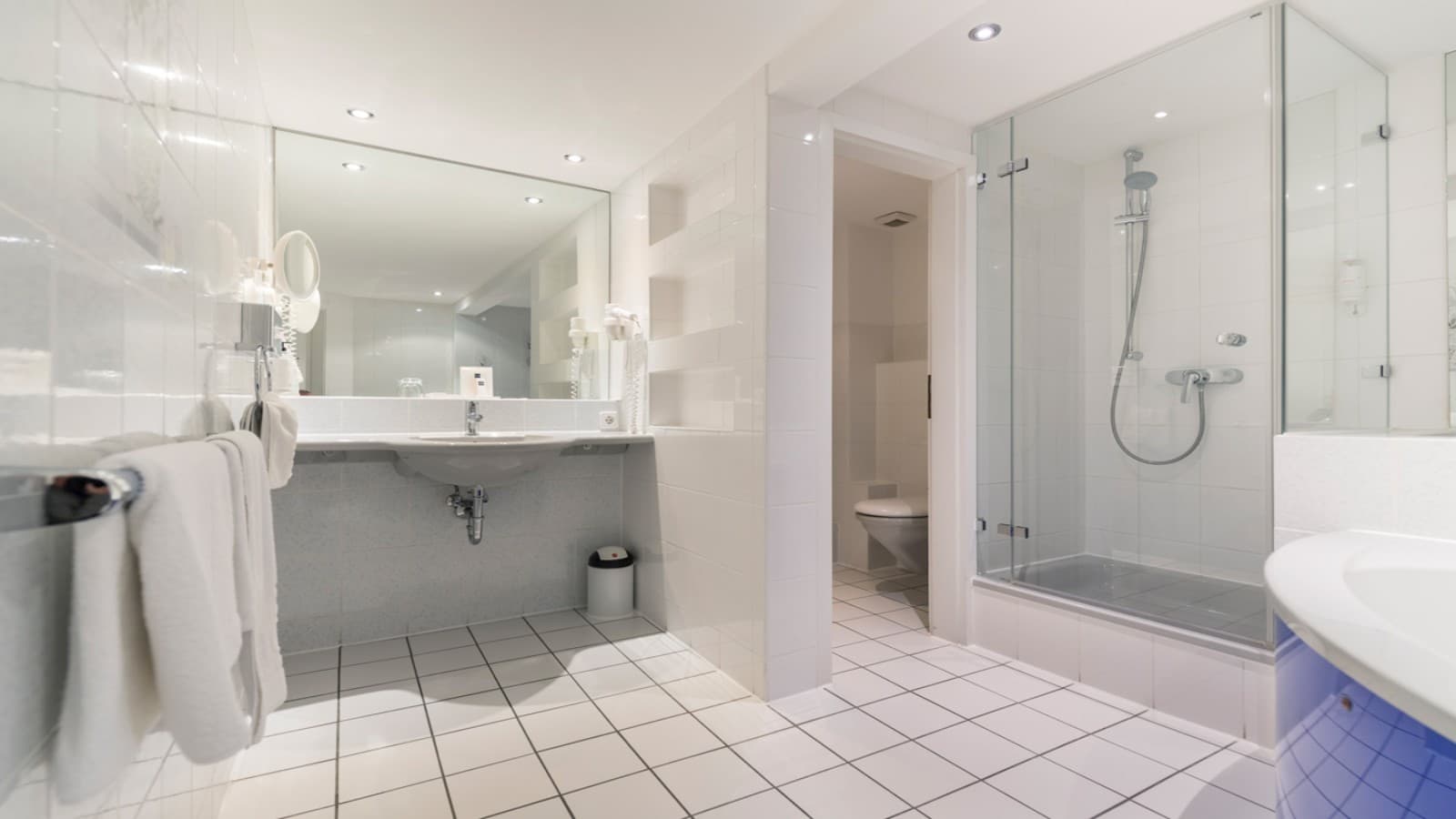 Das Gästebad im Hotel Hoeri vor der Renovierung Das Gästebad im Hotel Hoeri vor der Renovierung