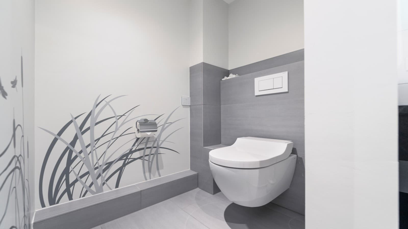 Dusch-WC Geberit AquaClean Tuma, Betätigungsplatte Geberit Sigma30 Dusch-WC Geberit AquaClean Tuma, Betätigungsplatte Geberit Sigma30