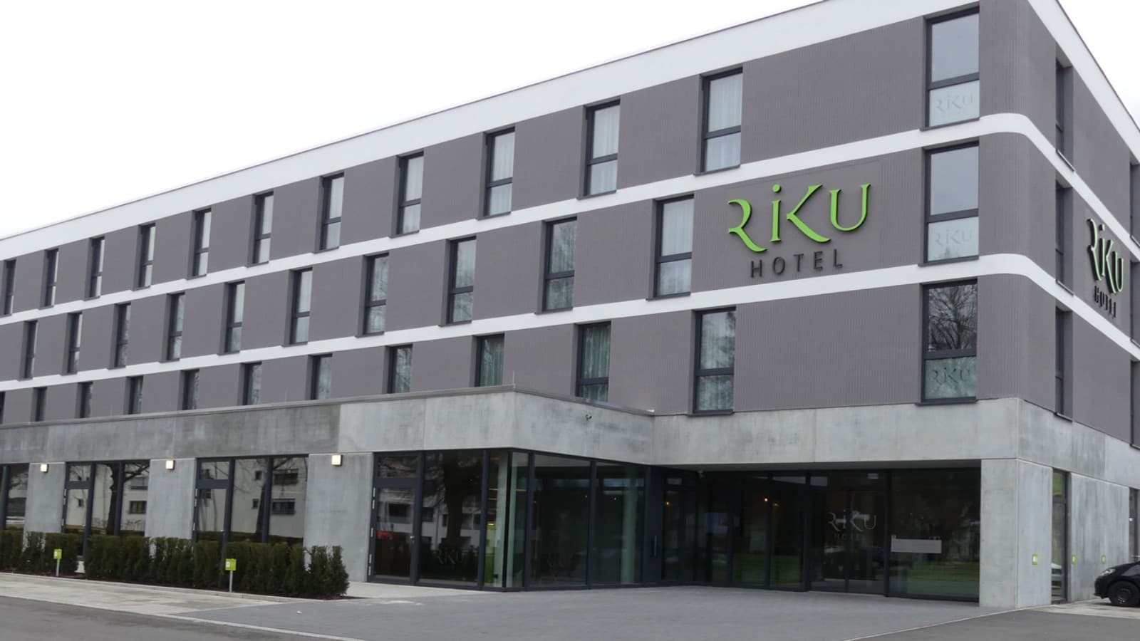 RiKu Hotel im oberschwäbischen Pfullendorf, Außenansicht RiKu Hotel im oberschwäbischen Pfullendorf, Außenansicht