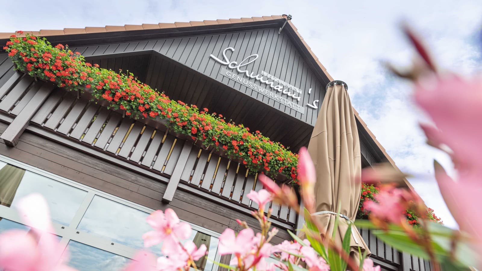 Außenaufnahme von Schumann's Genusswerkstatt Außenaufnahme von Schumann's Genusswerkstatt