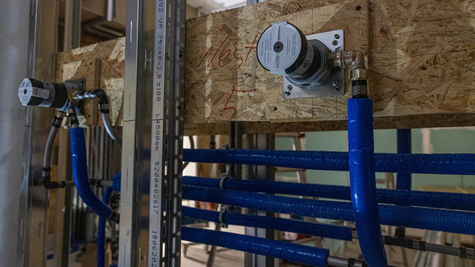 Im wellnest in Bonn kam das Geberit FlowFit Versorgungssystem zum Einsatz. Im wellnest in Bonn kam das Geberit FlowFit Versorgungssystem zum Einsatz.