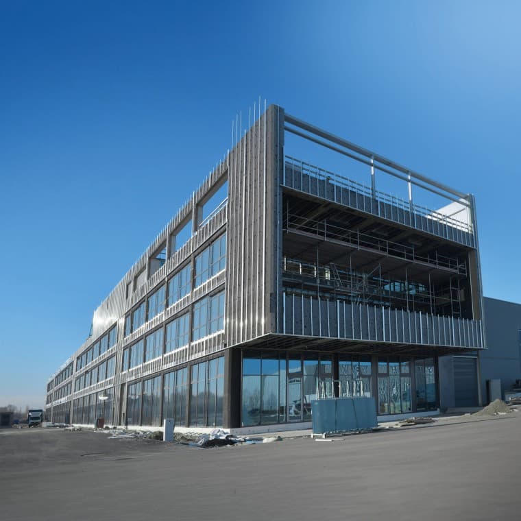 Die Außenansicht des Gebäudes der Westfalia Technologies. Die Außenansicht des Gebäudes der Westfalia Technologies.