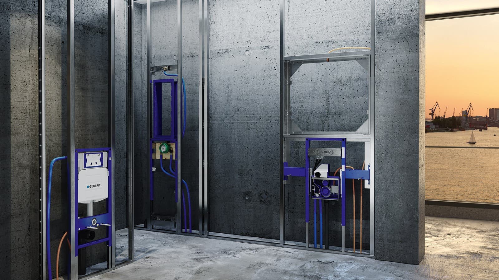 Geberit ONE Montageelemente Geberit ONE Montageelemente