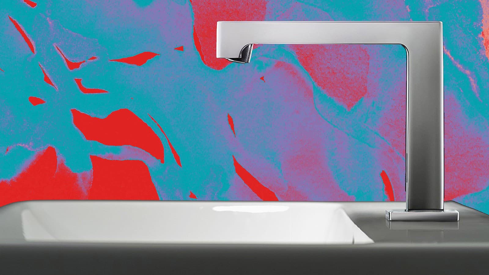 Die Tapete „POP-ART“ ziert Moiré-Effekte. Foto: © Design Studios Breitenbach und Töchter Die Tapete „POP-ART“ ziert Moiré-Effekte. Foto: © Design Studios Breitenbach und Töchter