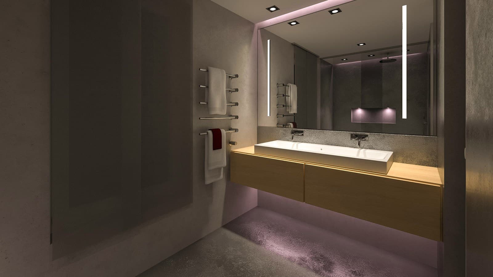 Ungewöhnliche Oberflächen und Strukturen im Bad Ungewöhnliche Oberflächen und Strukturen im Bad