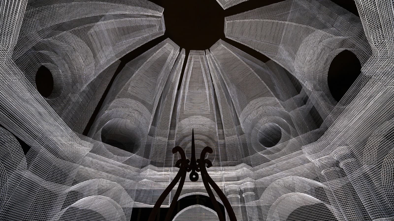 Kunstwerk von Edoardo Tresoldi (© Roberto Conte) Kunstwerk von Edoardo Tresoldi (© Roberto Conte)