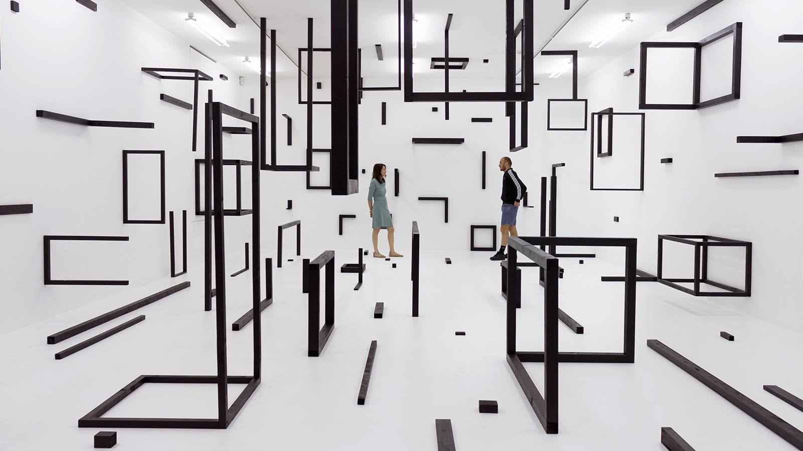 „..weil die Zukunft der imagination keinen widerstand leisten kann (Elena Esposito)“, Abstrakt/Spatial, Kunsthalle Krems, Krems, 2016, Foto: Luiza Margan „..weil die Zukunft der imagination keinen widerstand leisten kann (Elena Esposito)“, Abstrakt/Spatial, Kunsthalle Krems, Krems, 2016, Foto: Luiza Margan