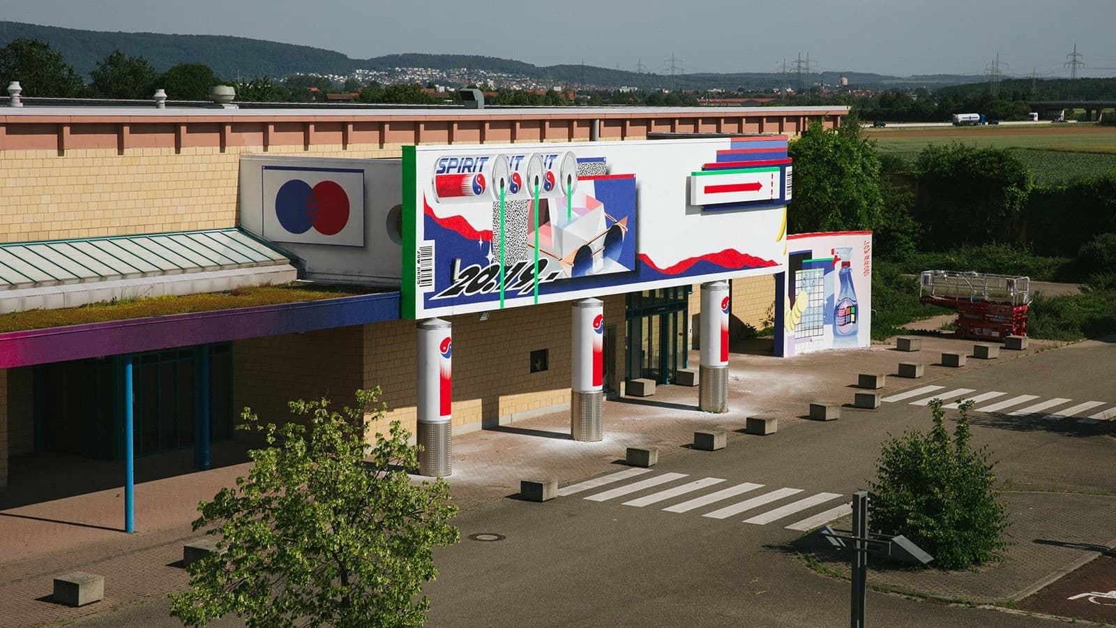 Trojanische Pferde an Häuserwänden Trojanische Pferde an Häuserwänden