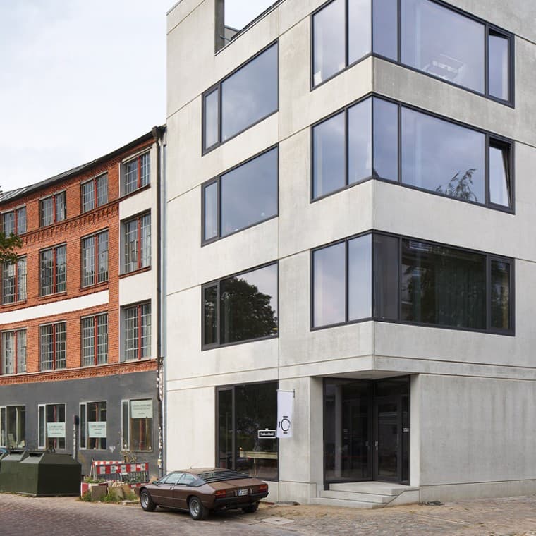 Das Atelierhaus in der Gaussstraße in Hamburg, © Stephan Baumann Das Atelierhaus in der Gaussstraße in Hamburg, © Stephan Baumann