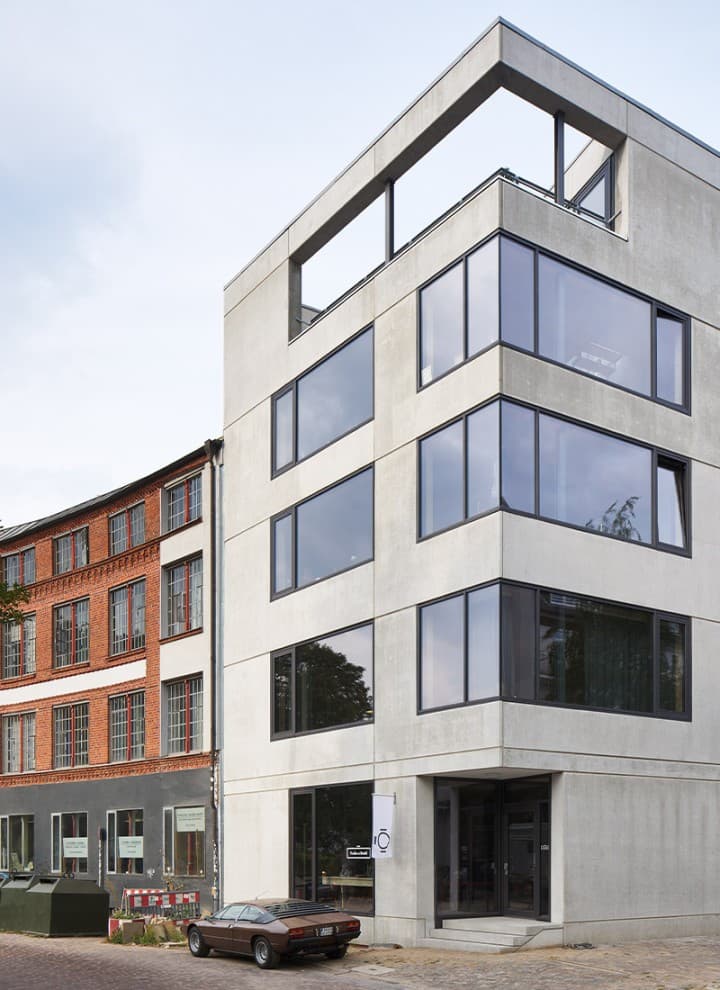 Das Atelierhaus in der Gaussstraße in Hamburg, © Stephan Baumann Das Atelierhaus in der Gaussstraße in Hamburg, © Stephan Baumann