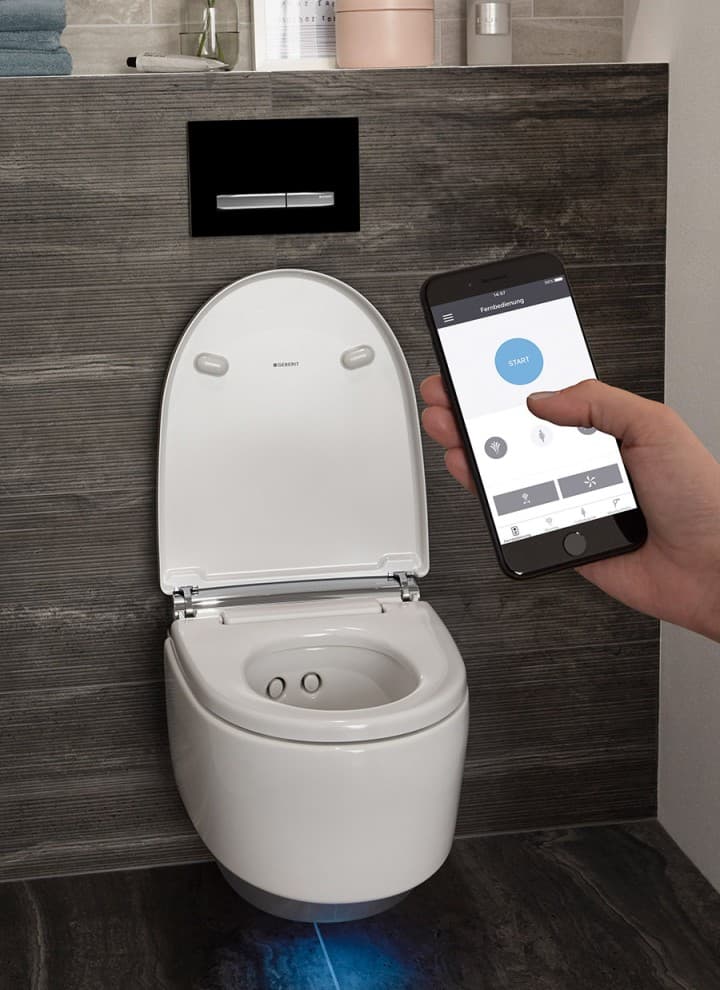Digitalisierung im Badezimmer Digitalisierung im Badezimmer