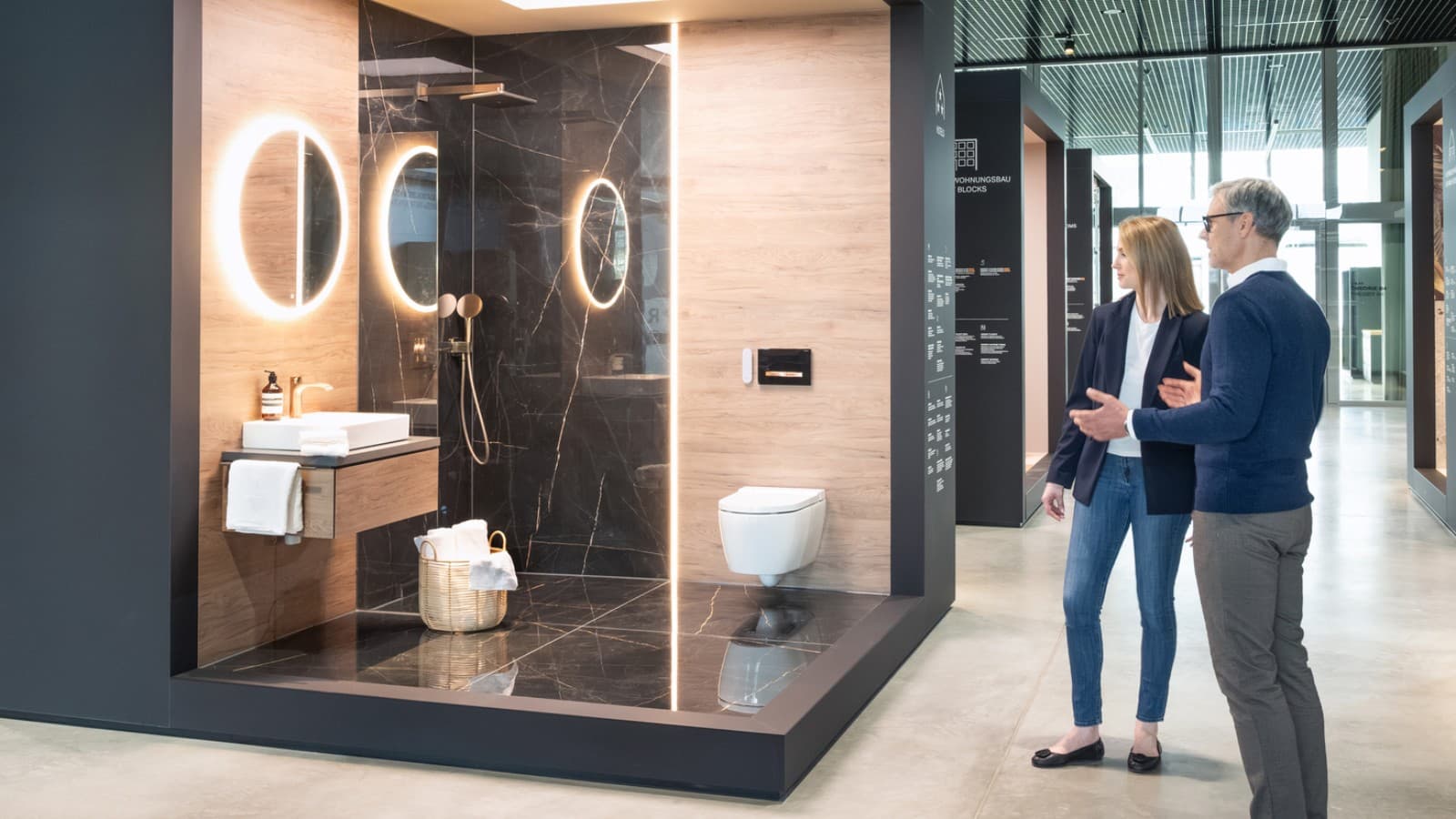Geberit Ausstellung im Campus Pfullendorf