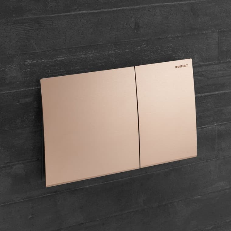 Geberit Sigma70 Rotgold, Square Geberit Sigma70 Rotgold, Square