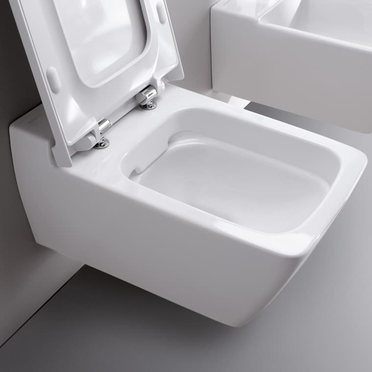 Geberit Xeno² WC mit geöffnetem Deckel Geberit Xeno² WC mit geöffnetem Deckel