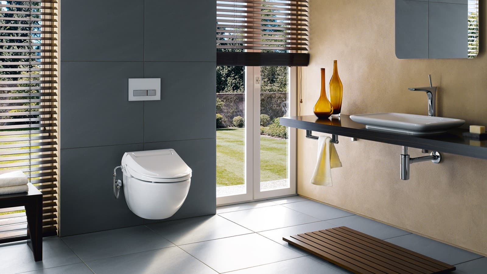 Geberit AquaClean 4000 Dusch-WC Aufsatz Geberit AquaClean 4000 Dusch-WC Aufsatz