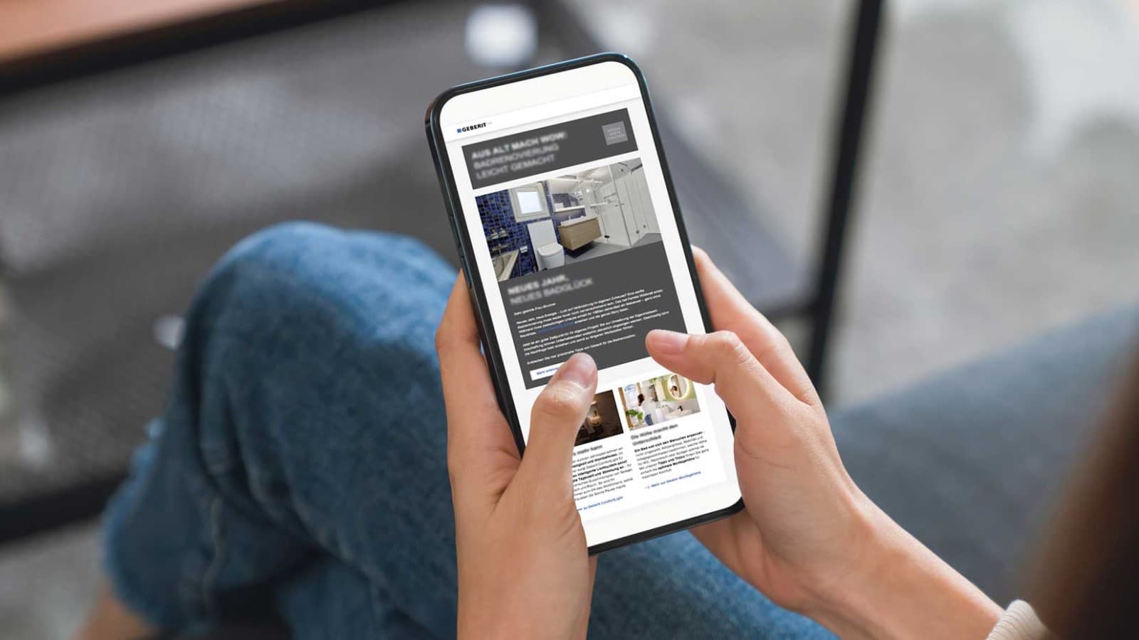 Geberit Newsletter für Endkunden Geberit Newsletter für Endkunden