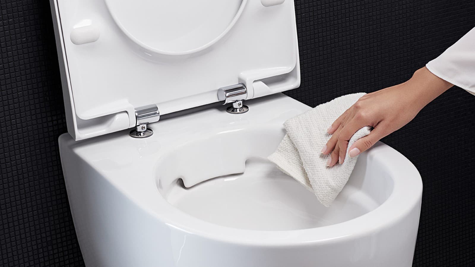 Reinigung Geberit Rimfree® WC Reinigung Geberit Rimfree® WC