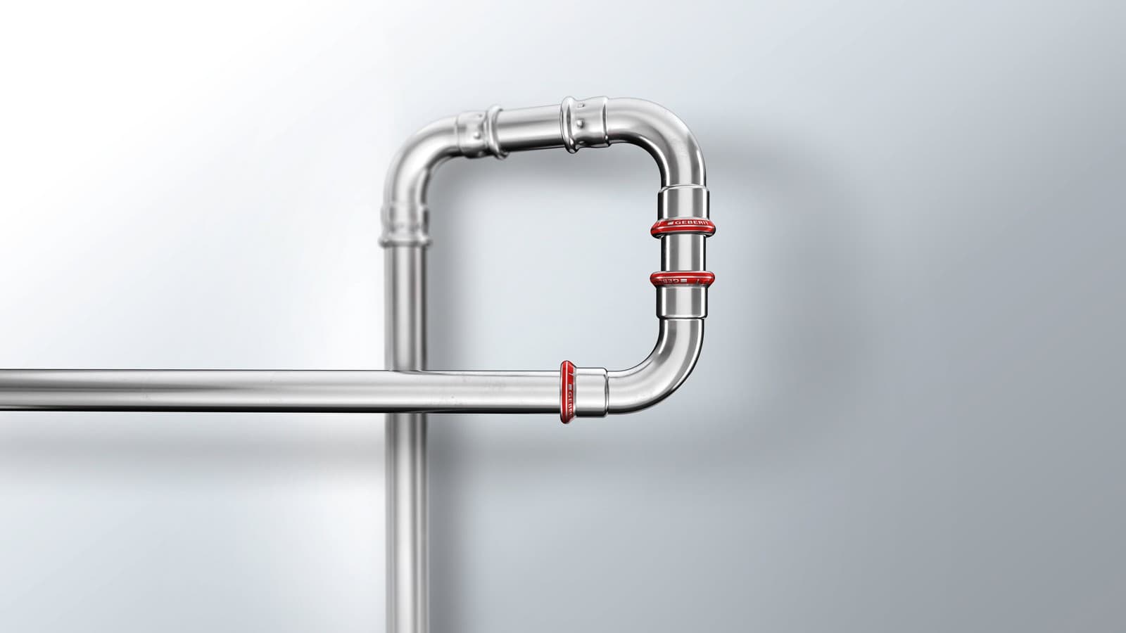 Geberit Mapress C-Stahl eignet sich für Installationen mit geschlossenen Kreisläufen Geberit Mapress C-Stahl eignet sich für Installationen mit geschlossenen Kreisläufen